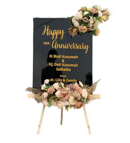 Papan Bunga Akrilik Dadahup