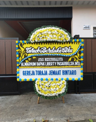 Papan Bunga Duka di Dadahup